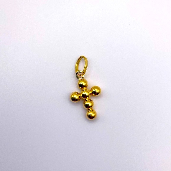 18K Real Gold ✨ Cross Pendant